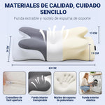 Almohada Cervical Viscoelástica Ergonómica