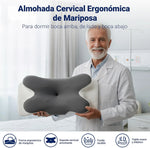Almohada Cervical Viscoelástica Ergonómica