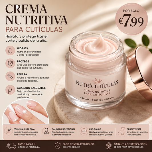 Crema Nutritiva para Cutículas