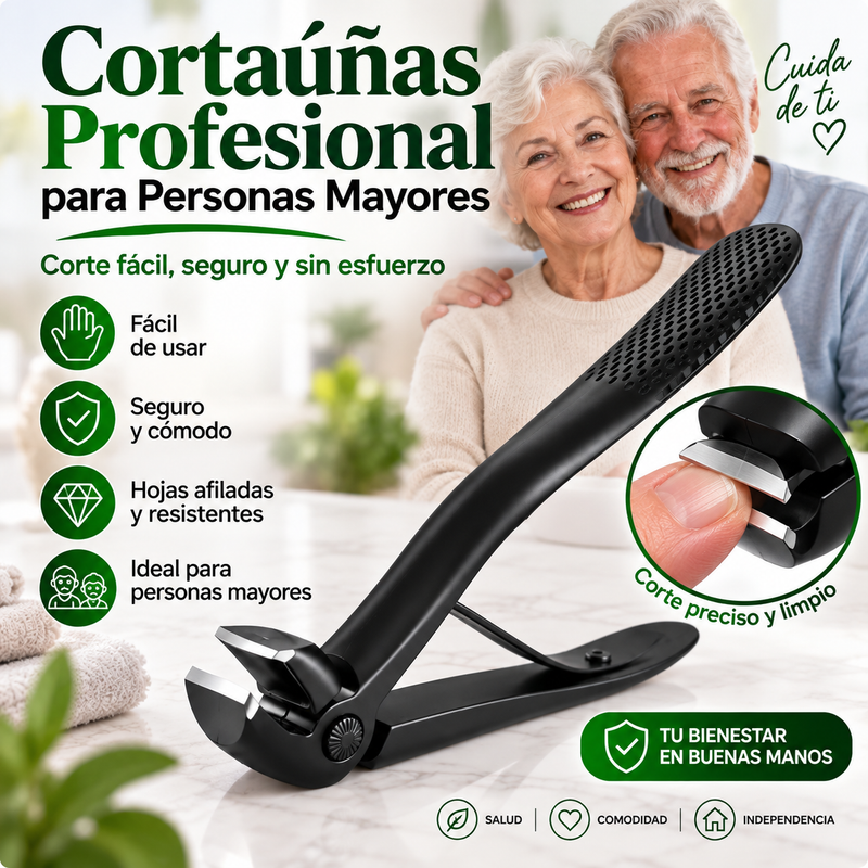 Cortauñas Angular para Personas Mayores