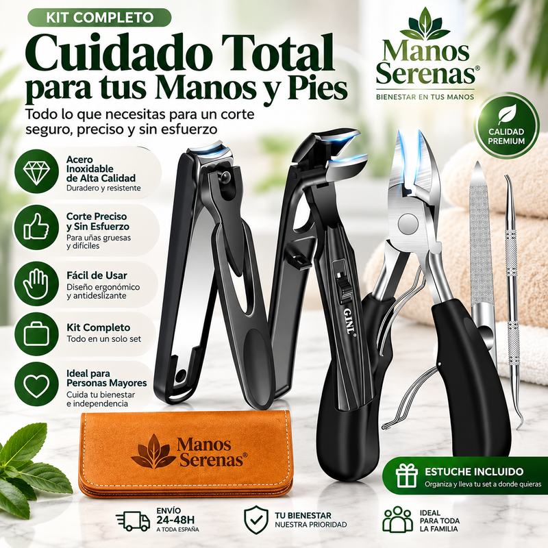 Cortauñas Angular para Personas Mayores